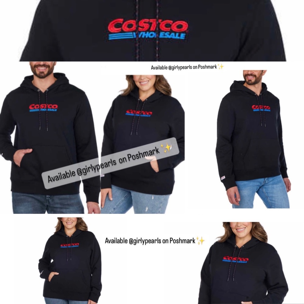 Kirkland Unisex Costco Wholesale Logo Hoodie Sweatshirt NEW